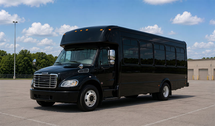 18-passenger minibus for charter in Nashville, TN